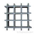 ไฟเบอร์กลาสเรซินพื้นแพลตฟอร์ม GRP เดิน FRP GRATING